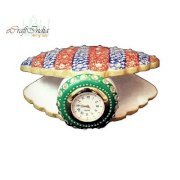 ECraftindia Shell Clock