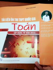 Tài liệu ôn thi THPT quốc gia môn Toán áp dụng từ năm 2015