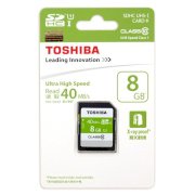Thẻ nhớ Toshiba SDHC 8GB 40Mb/s (Class 10)