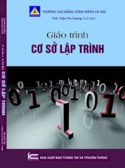 Giáo trình cơ sở lập trình