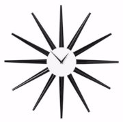 Premier Housewares Sunburst Wall Clock
