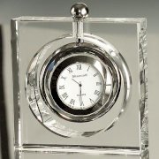 Godinger Ambassador Crystal Clock