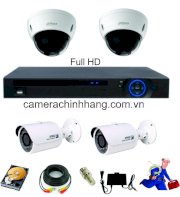 Bộ camera giám sát DAHUA  nét Full HD