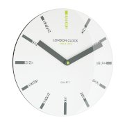 LC Designs UK IGNITE - WHITE 30cm Wall Clock