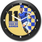 Shop Mantra Kevin Mirallas Footballer Round Clock Analog Wall Clock (Black)