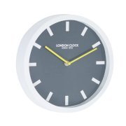 LC Designs UK POP - WHITE 25cm Wall Clock
