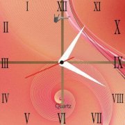 Lycans aNTI 0178 Analog Wall Clock (Pink) 
