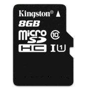 MicroSD Kingston 8GB Class 10 UHS-1