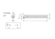 Cán dao tiện trong Marox C12Q-STUPR11-14