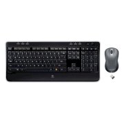 Bộ bàn phím và chuột không dây Logitech MK520R (Đen)