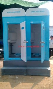 Nhà vệ sinh di động Composite C-NVS1