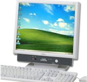 Máy tính Desktop Fujitsu K5230 (Intel Core 2 Duo T8100 2.1GHz, Ram 2GB. HDD 80GB, VGA Onboard, 17inch, Windows 7 Professional)