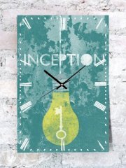 Kwardrobe Inception Analog Wall Clock (Blue)