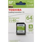 Toshiba SDXC 64GB Class 10 40Mb/s