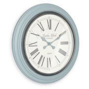 LC Designs UK - ELEANOR - Soft Blue 54cm Wall Clock