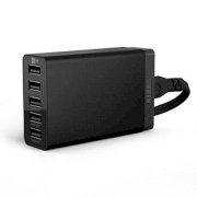 Sạc Anker 5 cổng USB Desktop Charger Black (IQ 25W-5A)