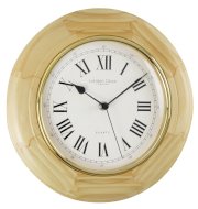 LC Designs UK Pine Traditional Wall Clock