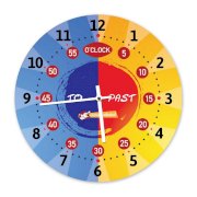 Đồng hồ treo tường Clockadoodledoo Teaching Clock – Twisted
