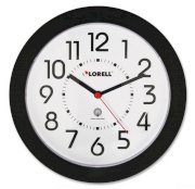 Đồng hồ treo tường Houzz: Lorell Radio Controlled Wall Clock - Digital - Quartz - Atomic