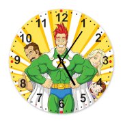 Đồng hồ treo tường Clockadoodledoo Super Family