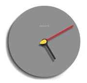 Đồng hồ treo tường Newgate Glow Clock - Clockwork Grey