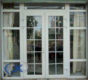 Cửa nhựa UPVC 2 cánh Đoàn Khang CDH008