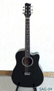 Đàn guitar acoustic SAG04BK