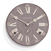 Đồng hồ treo tường Newgate Kensington Clock - Overcoat Grey - 50cm Dia.