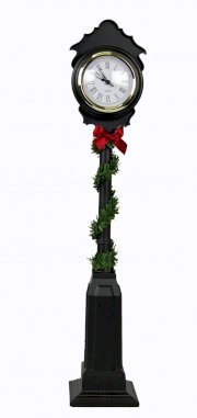 Byers Choice - Street Clock - Christmas Decoration