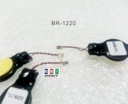 Pin Lithium BR1220 + Zắc Cắm