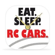 Eat. Sleep. RC Cars. - Desk Clock - 4 in