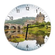 Đồng hồ treo tường Clockadoodledoo Eilean Donan Castle
