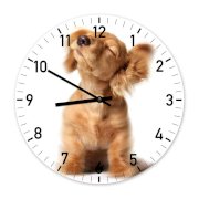 Đồng hồ treo tường Clockadoodledoo Funny Puppy