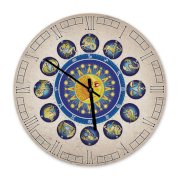 Đồng hồ treo tường Clockadoodledoo Zodiac Clock with the Sun