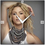 Amore Shakira 113489 Analog Wall Clock (Multicolor)