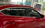 Nẹp viền inox khung kính Mazda 3 All New 2015