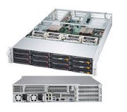 Server Supermicro SuperServer 6028U-E1CNR4T+ (Black) (SYS-6028U-E1CNR4T+) E5-2699 v3 (Intel Xeon E5-2699 v3 2.30GHz, RAM 16GB, 1000W, Không kèm ổ cứng)