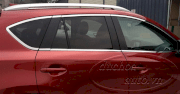 Nẹp viền inox khung kính Mazda CX-5