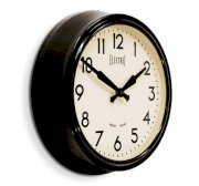 Đồng hồ treo tường Newgate 50's Electric Clock - Black