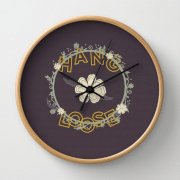 Đồng hồ treo tường Society6 Hang Loose