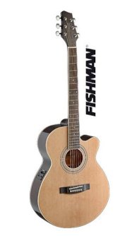 Đàn guitar acoustic Stagg SA40MJCFIN