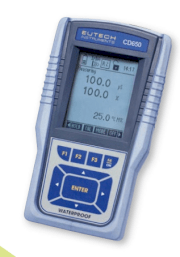 Máy Eutech CD 650 đo đa chỉ tiêu nước (Conductivity /  TDS / Salinity /  DO / °C / °F)