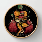 Đồng hồ treo tường Society6 bounty hunter