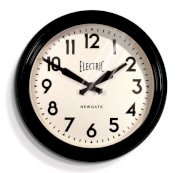 Đồng hồ treo tường Newgate Large Electric Clock - Black