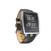 Đồng hồ thông minh Pebble Steel Smart Watch for iPhone and Android Devices (Brushed Stainless)