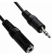 Cáp loa nối dài 1,5m đồg Dtech/Beat (xanh/đỏ/xám)