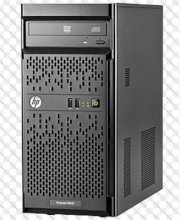 Server HP Proliant ML10 - E3-1220v2 (Intel Xeon E3-1220v2 3.1GHz, Ram 4GB, DVD ROM, HDD 1 x HP 1TB, Raid B110i (0,1,10), Power 1x300Watts)