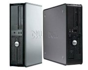 Máy tính Desktop Dell Optiplex GX620 (Intel Petium 4 3.2GHz, RAM 2GB, HDD 80GB, VGA 256MB, PC DOS, không kèm màn hình)