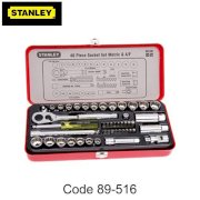 Bộ khẩu 3/8'' 48 chi tiết  Stanley 89-516