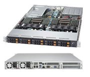 Máy chủ Supermicro SuperServer 1028U-TN10RT+ (Black) (SYS-1028U-TN10RT+) E5-2670 v3 (Intel Xeon E5-2670 v3 2.30GHz, RAM 16GB, PS 1000W, Không kèm ổ cứng)